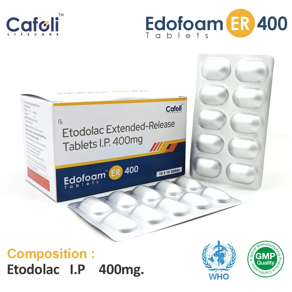 Etodolac at the best price in PCD Pharma Franchise for Pain Relief